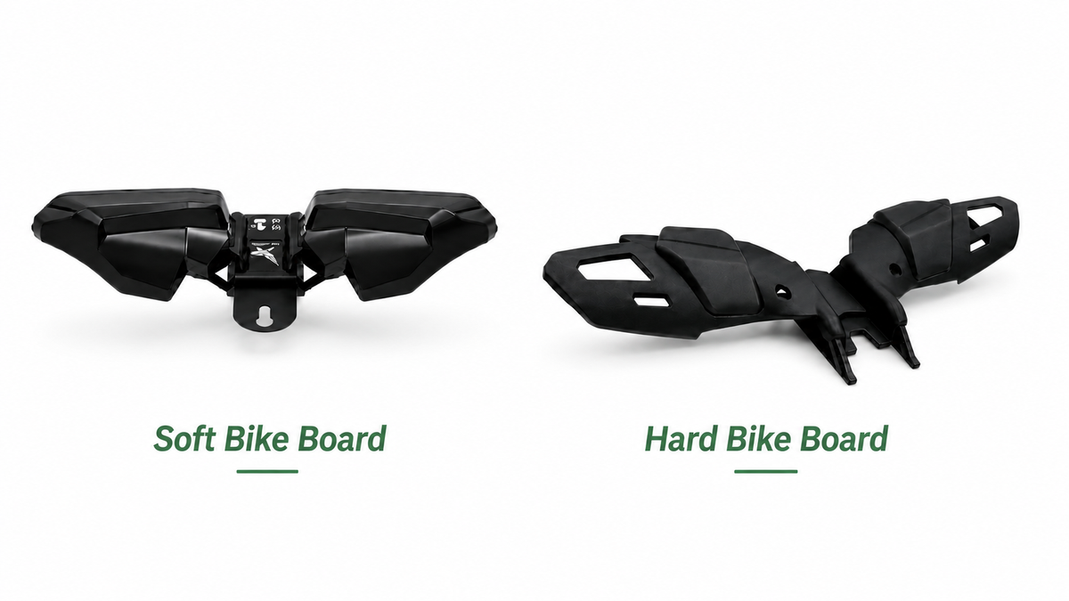 Soft vs. Hard: Choosing the Right Mornera Bike Board for Your Riding Style
